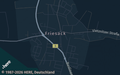 Heizung Map of Friesack