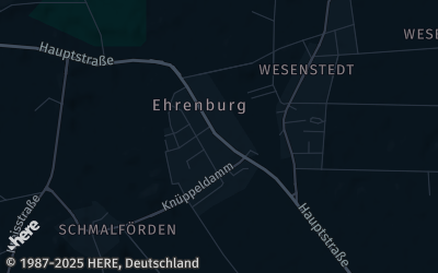 Heizung Map of Ehrenburg bei Sulingen