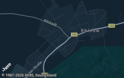 Heizung Map of Rhinow