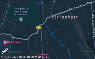 Heizung Map of Oranienburg