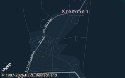 Heizung Map of Kremmen