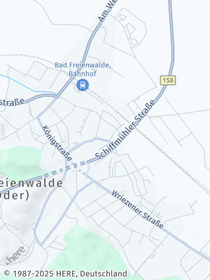 Here Map of Bad Freienwalde
