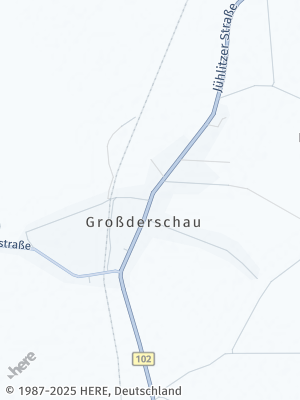 Here Map of Großderschau