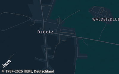 Heizung Map of Dreetz bei Neustadt