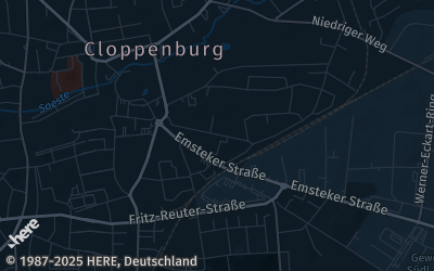 Heizung Map of Cloppenburg