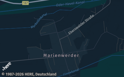 Heizung Map of Marienwerder
