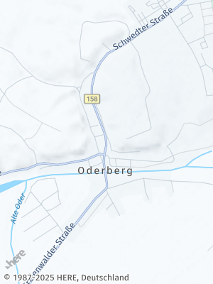Here Map of Oderberg