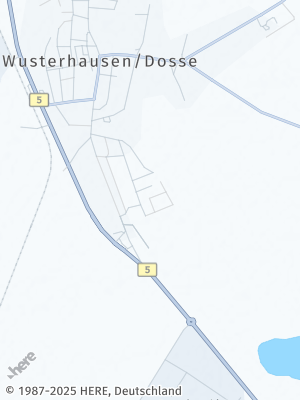 Here Map of Wusterhausen / Dosse