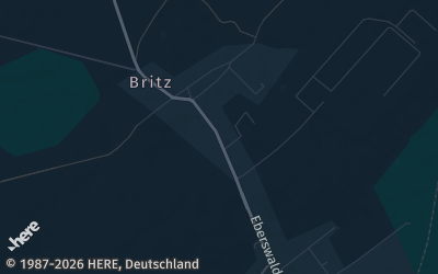 Heizung Map of Britz bei Eberswalde