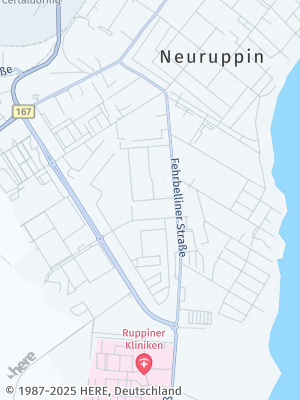 Here Map of Neuruppin