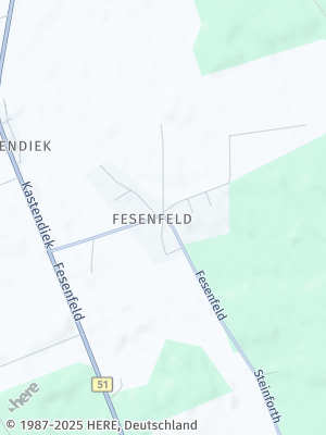 Here Map of Fesenfeld