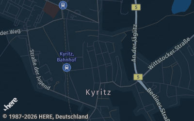 Heizung Map of Kyritz