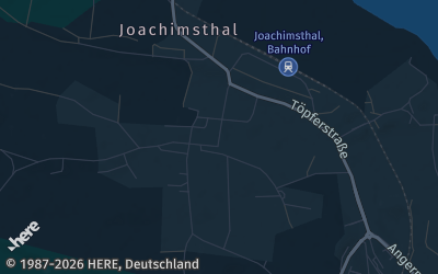 Heizung Map of Joachimsthal