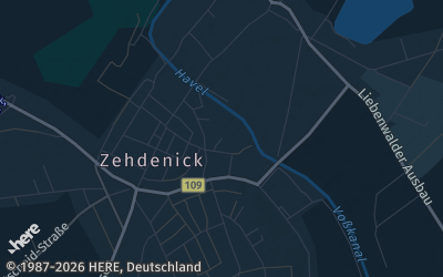 Heizung Map of Zehdenick