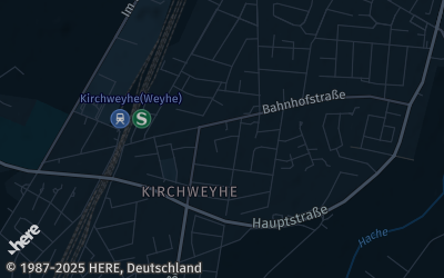 Heizung Map of Weyhe bei Bremen