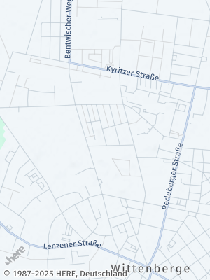 Here Map of Wittenberge