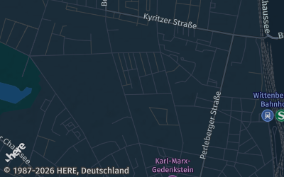 Heizung Map of Wittenberge