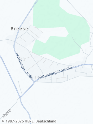 Here Map of Breese bei Wittenberge