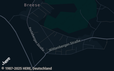 Heizung Map of Breese bei Wittenberge