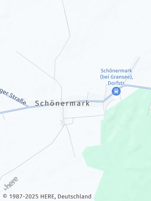 Here Map of Schönermark bei Gransee