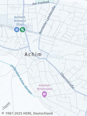 Here Map of Achim bei Bremen