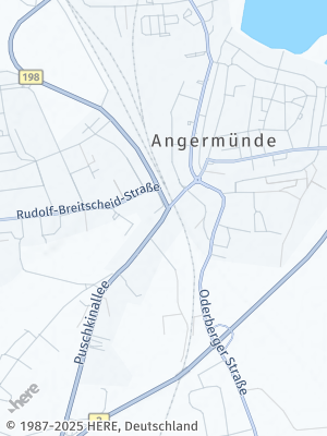 Here Map of Angermünde