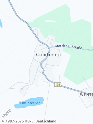 Here Map of Cumlosen