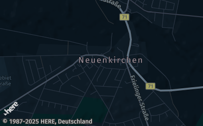 Heizung Map of Neuenkirchen
