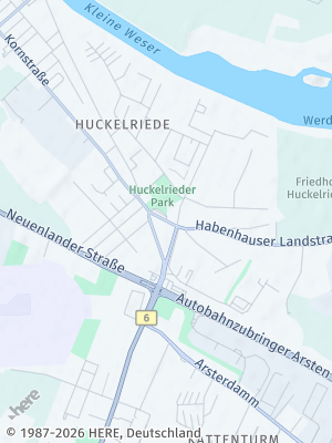 Here Map of Huckelriede