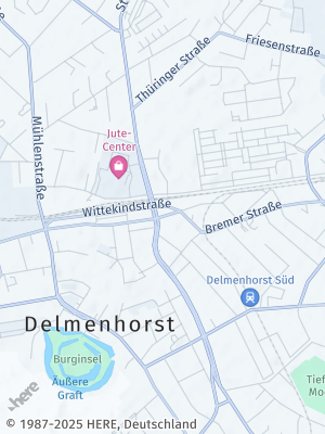 Here Map of Delmenhorst