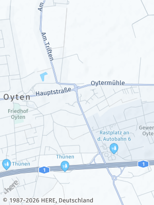 Here Map of Oyten