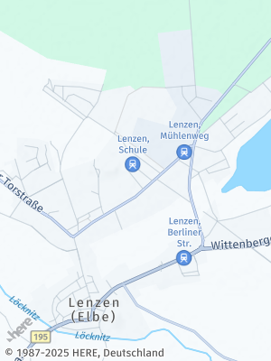 Here Map of Lenzen
