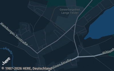 Heizung Map of Lenzen