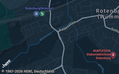 Heizung Map of Rotenburg an der Wümme