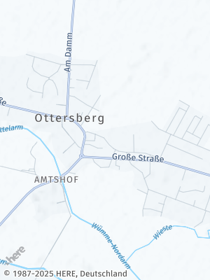 Here Map of Ottersberg bei Bremen