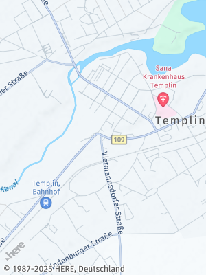 Here Map of Templin