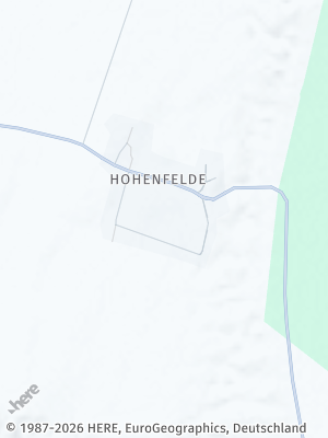Here Map of Hohenfelde bei Angermünde