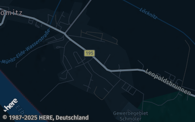 Heizung Map of Dömitz