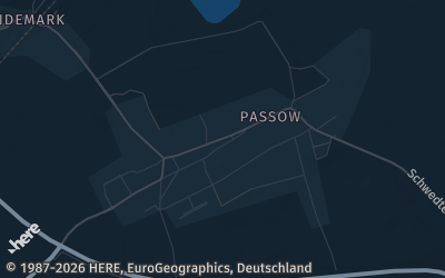 Heizung Map of Passow bei Angermünde