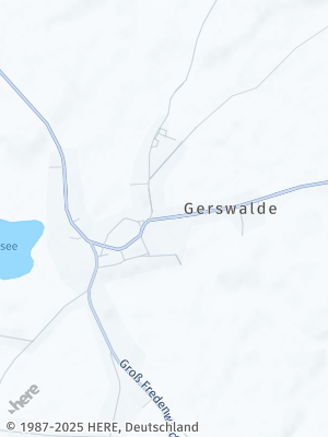 Here Map of Gerswalde