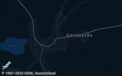 Heizung Map of Gerswalde
