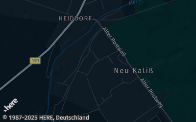 Heizung Map of Neu Kaliß