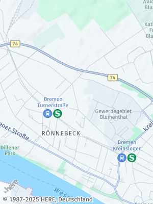 Here Map of Rönnebeck