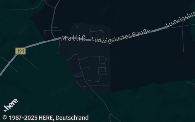 Heizung Map of Malliß