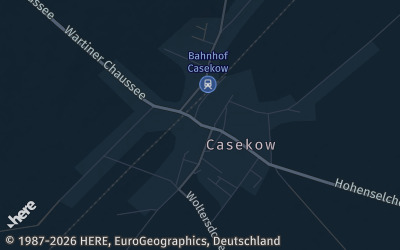 Heizung Map of Casekow