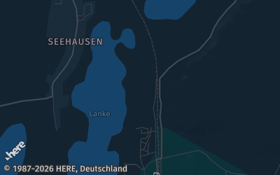 Heizung Map of Oberuckersee