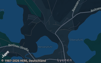 Heizung Map of Lychen