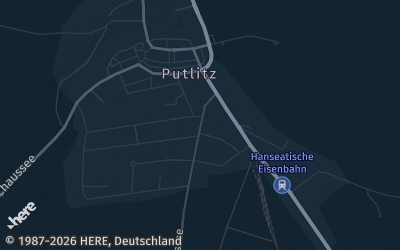 Heizung Map of Putlitz