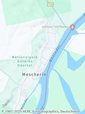 Here Map of Mescherin