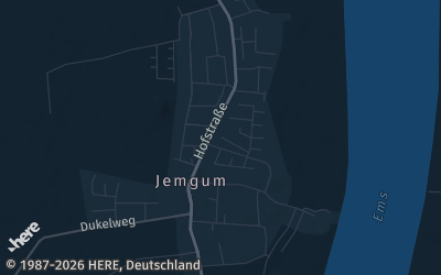 Heizung Map of Jemgum